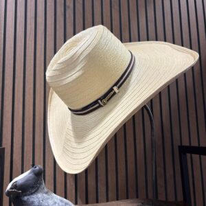 Sombrero Vaquero de Fibra Trenzada – Color Natural